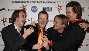 The Lightyears with Danny at the Indy Awards 2008